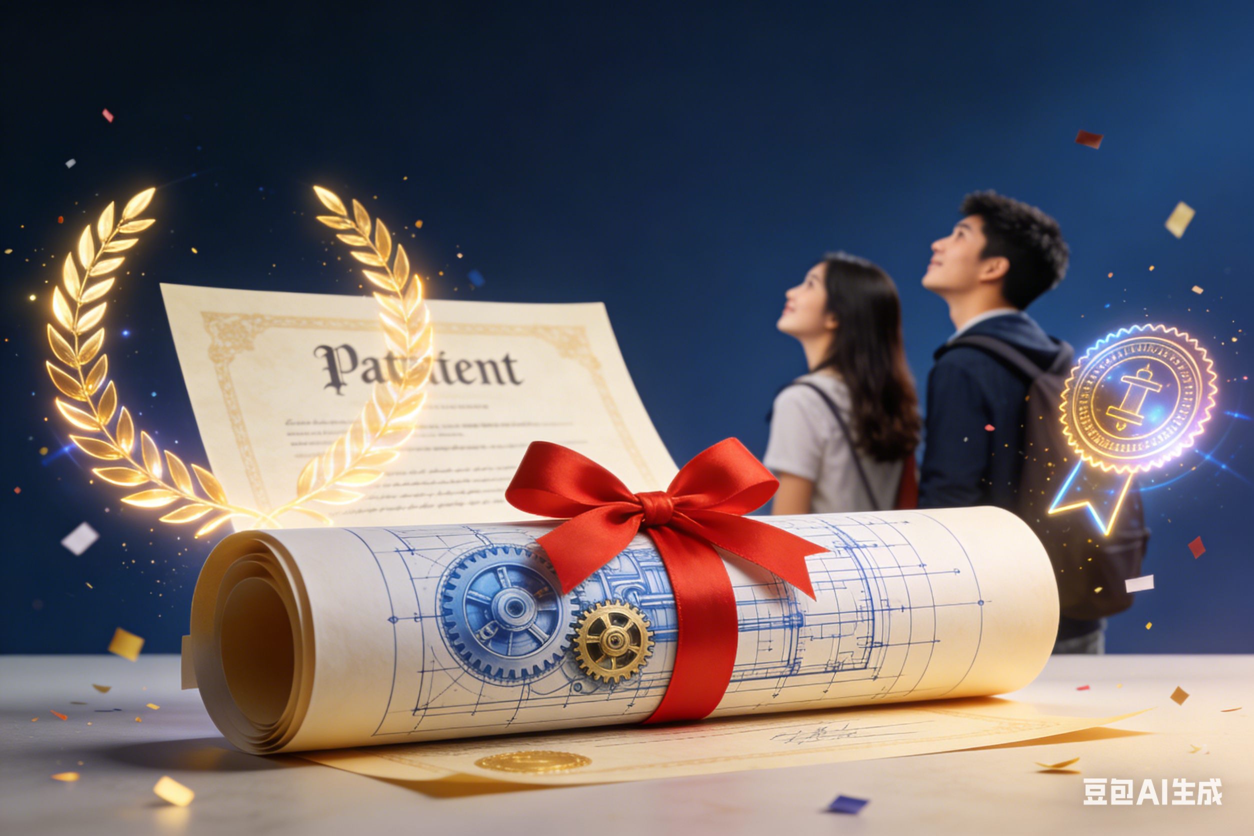 曹继培、马梦瑶同学两位同学专利申请获批